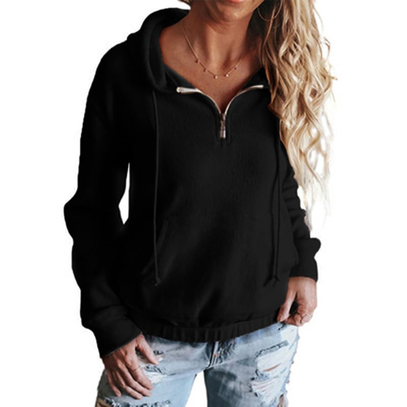 Silver Fox Hooded Pullover Jacket for Women