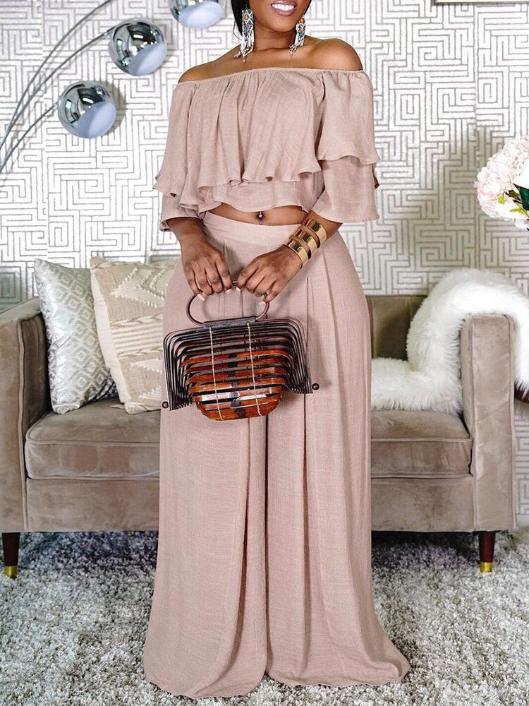The Riviera Ruffle Set