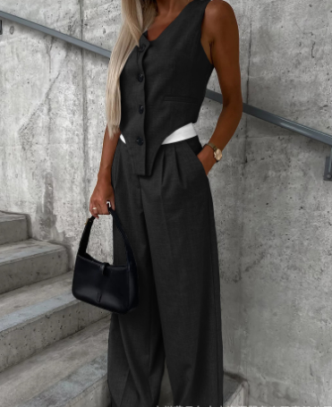 Women's Vest and Pants Set (2 Pieces)