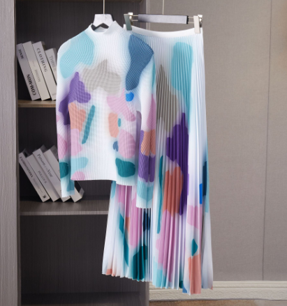 The Monet Top and Skirt Set