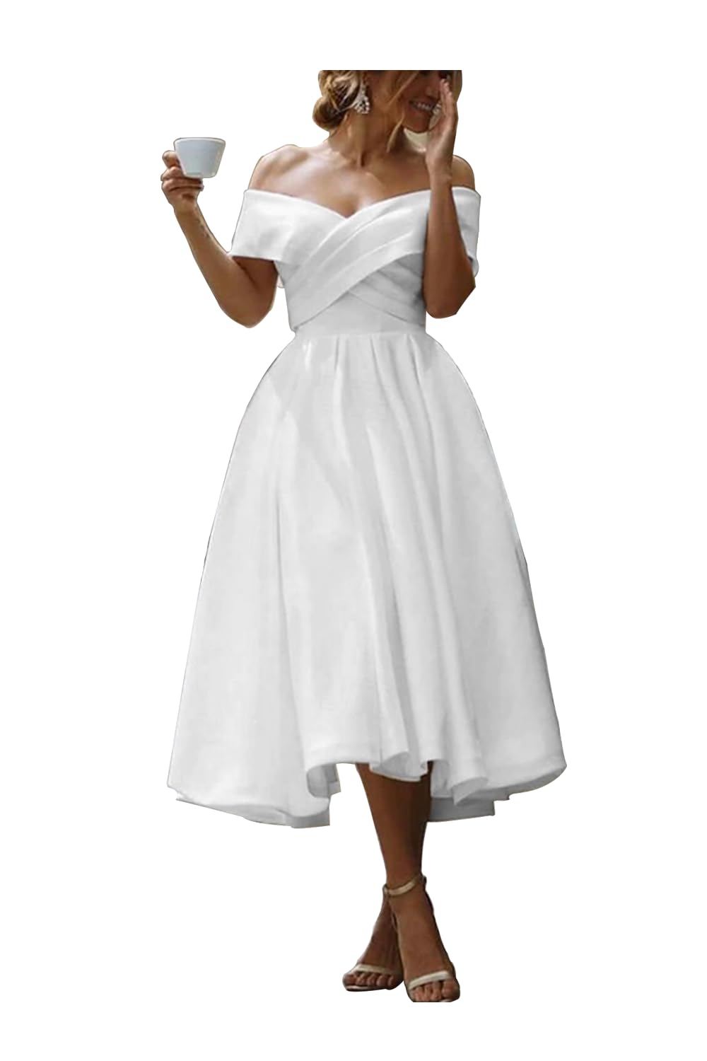The Bella Vista Satin Gown