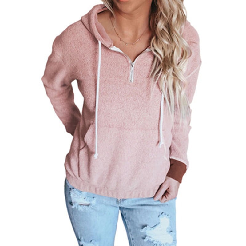 Silver Fox Hooded Pullover Jacket for Women